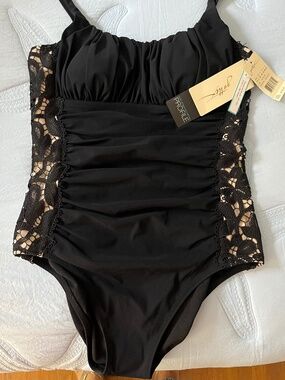 Profile by Gottex Black Swimsuit